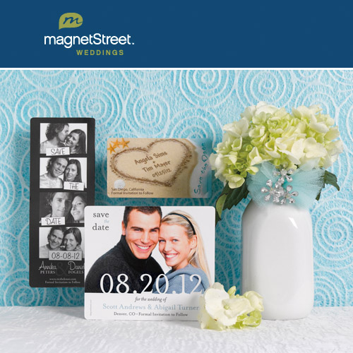 wedding save the dates by Magnet Street Weddings wedding save the dates by Magnet Street Weddings