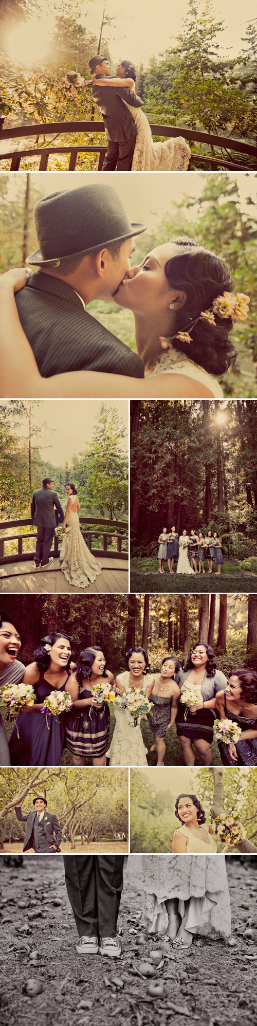 picnic inspired real wedding at Nestldown in the Santa Cruz Mountains, photos by Paco and Betty picnic inspired real wedding at Nestldown in the Santa Cruz Mountains, photos by Paco and Betty