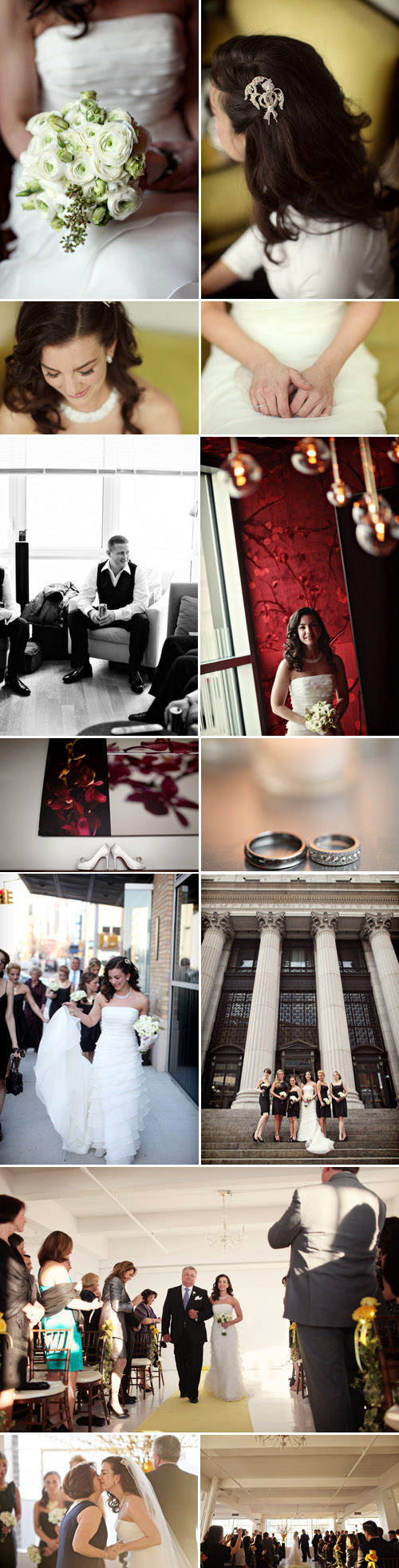 modern New York City wedding at Studio 450, photos by Alison Conklin Photography modern New York City wedding at Studio 450, photos by Alison Conklin Photography