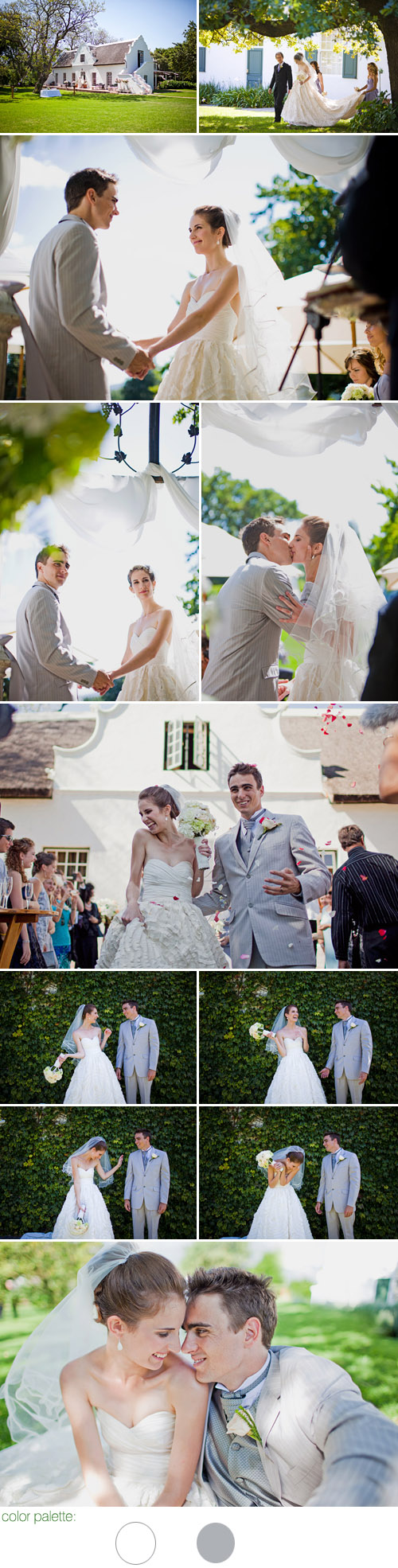 Vineyard white and silver wedding at Palmiet Valley Estate in Paarl, South Africa, photography by Rensche Mari Vineyard white and silver wedding at Palmiet Valley Estate in Paarl, South Africa, photography by Rensche Mari