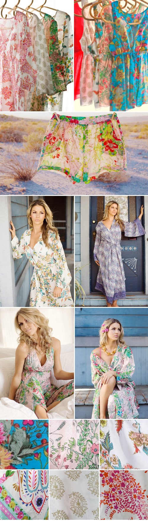pretty robes and loungewear for your wedding day, from Plum Pretty Sugar pretty robes and loungewear for your wedding day, from Plum Pretty Sugar