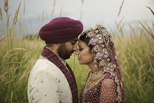 traditional Indian Sikh wedding in Vancouver, BC, purple, lavender, silver and black wedding colors, photos by Nordica Photography traditional Indian Sikh wedding in Vancouver, BC, purple, lavender, silver and black wedding colors, photos by Nordica Photography