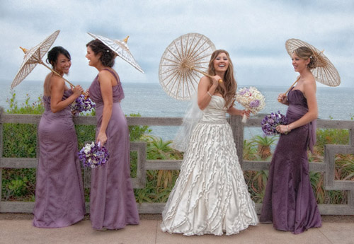Purple wedding floral design by Nisie's Enchanted Florist, Montage Laguna Beach wedding, photos by Jason Lanier Purple wedding floral design by Nisie's Enchanted Florist, Montage Laguna Beach wedding, photos by Jason Lanier