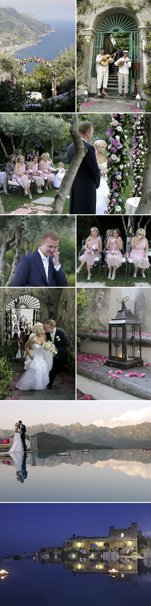 Destination wedding in Ravello, Italy by top Italian wedding planner Brenda Babcock of Italia Celebrations, photos by Joanne Dunn Photography Destination wedding in Ravello, Italy by top Italian wedding planner Brenda Babcock of Italia Celebrations, photos by Joanne Dunn Photography