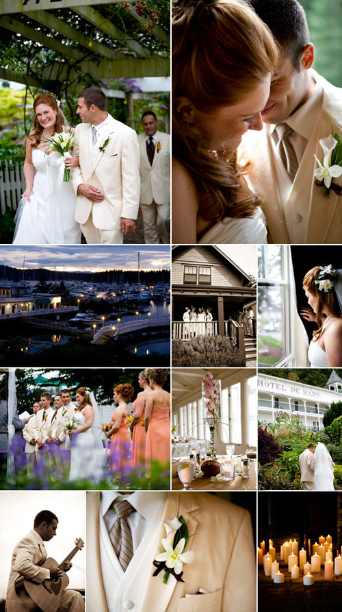 coral color wedding at Roche Harbor, San Juan Islands, Washington, photos by La Vie Photography coral color wedding at Roche Harbor, San Juan Islands, Washington, photos by La Vie Photography