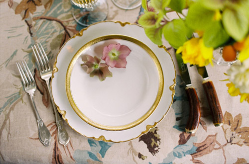 unique tableware rentals form Small Masterpiece, Southern California