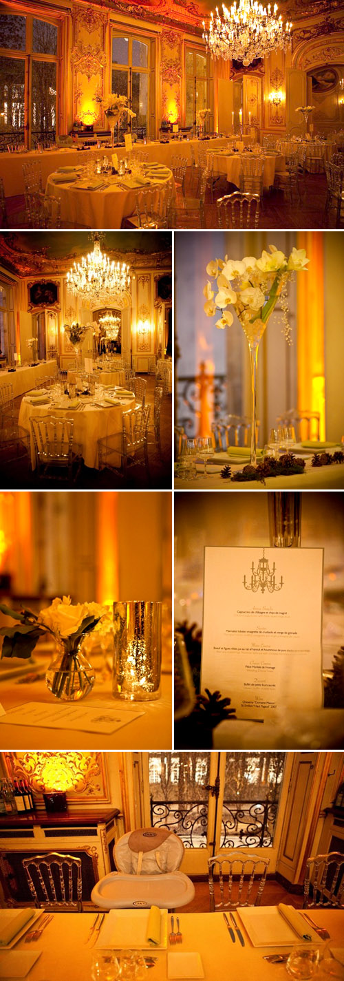 Snowy winter wedding in Paris at La Maison France-Amériques, planned by Fête in France, photography by Studio Cabrelli Snowy winter wedding in Paris at La Maison France-Amériques, planned by Fête in France, photography by Studio Cabrelli