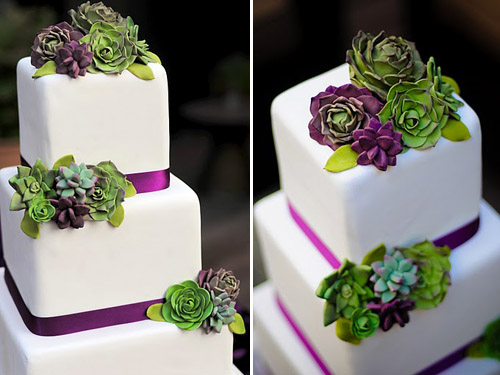 succulent wedding cake design by Erica O'Brien, amazing southern california wedding cakes, images by Charla Blue Photography succulent wedding cake design by Erica O'Brien, amazing southern california wedding cakes, images by Charla Blue Photography