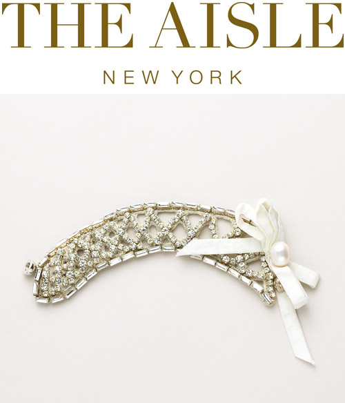 Ranjana Khan crystal lattice bracelet, wedding jewelry from The Aisle New York Ranjana Khan crystal lattice bracelet, wedding jewelry from The Aisle New York