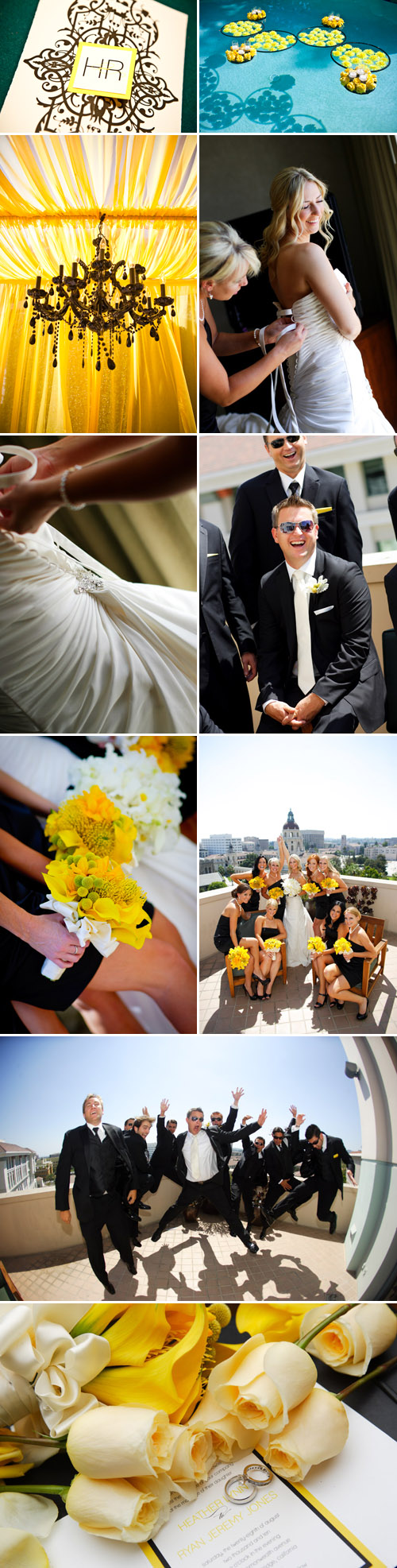 whimsical yellow, black and white wedding produced and designed by Kristin Banta Events, photos by Memories by Michael whimsical yellow, black and white wedding produced and designed by Kristin Banta Events, photos by Memories by Michael