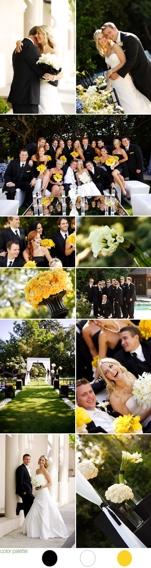 whimsical yellow, black and white wedding produced and designed by Kristin Banta Events, photos by Memories by Michael whimsical yellow, black and white wedding produced and designed by Kristin Banta Events, photos by Memories by Michael