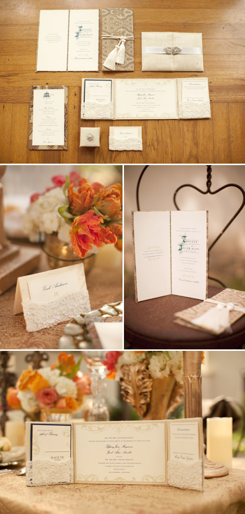 white, cream and coral wedding decor inspired by interior design, Moody Estate in Santa Barbara, California, florals by Louloudi Design, wedding invitations and paper by Zenadia Design, photo by Allyson Magda white, cream and coral wedding decor inspired by interior design, Moody Estate in Santa Barbara, California, florals by Louloudi Design, wedding invitations and paper by Zenadia Design, photo by Allyson Magda