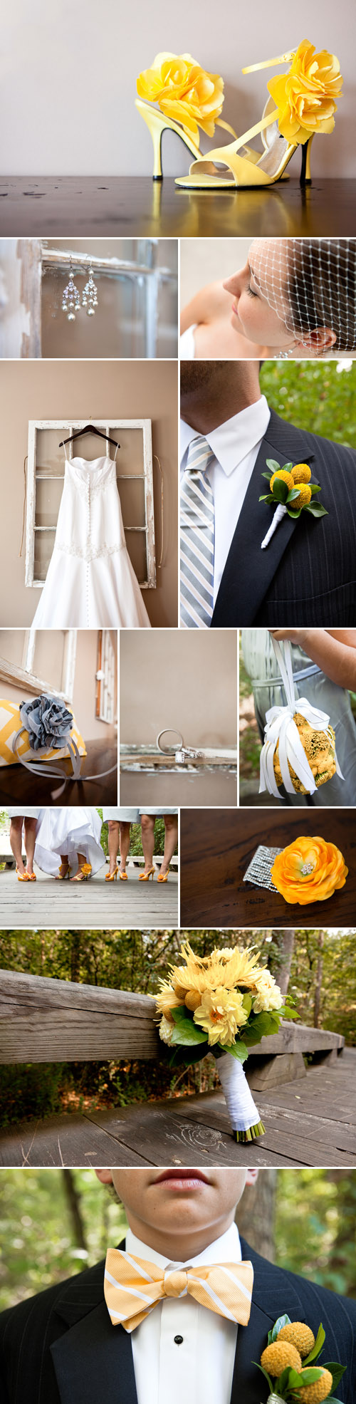 North Carolina wedding with a yellow and gray color palette, photos by Rachel Fesko Photography North Carolina wedding with a yellow and gray color palette, photos by Rachel Fesko Photography