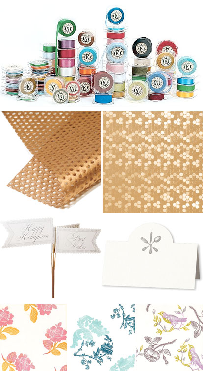 DIY wedding favor, decor and invitation supplies from Kate's Paperie DIY wedding favor, decor and invitation supplies from Kate's Paperie