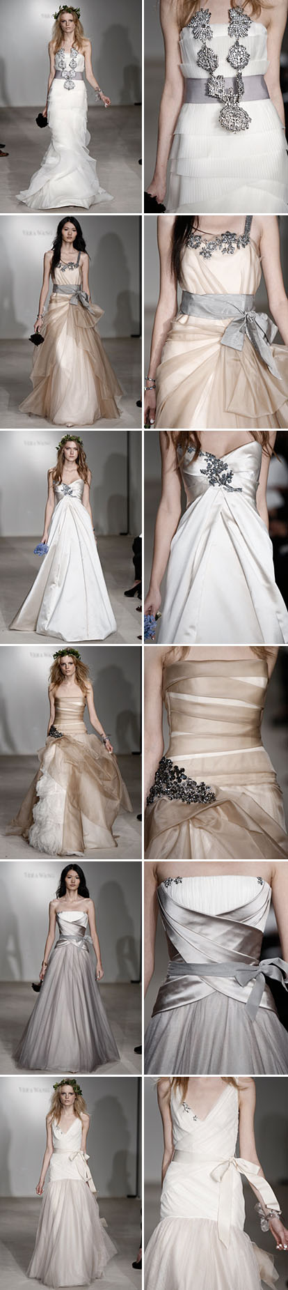 fall 09 wedding gowns from vera wang fall 09 wedding gowns from vera wang