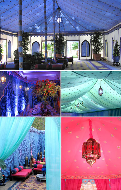 Raj Tents, rich blue, purple, fuchsia and silver wedding color palette Raj Tents, rich blue, purple, fuchsia and silver wedding color palette