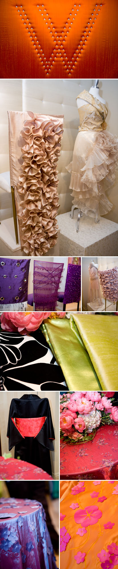 Wildflower Linens, tabletop linen rental for weddings and special events, images by Junebug Weddings Wildflower Linens, tabletop linen rental for weddings and special events,images by Junebug Weddings