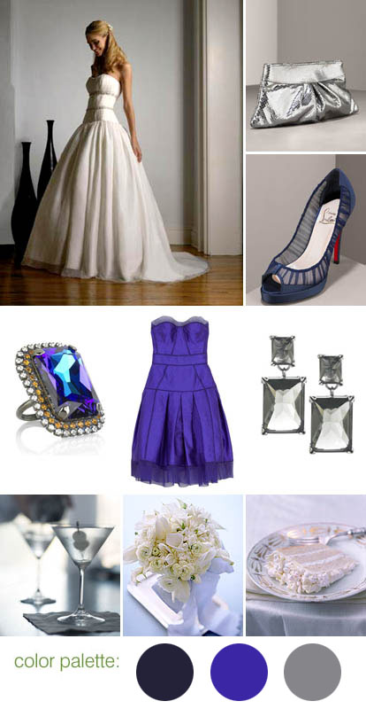 royal blue, navy blue, gray and silver wedding color palette and inspiration board royal blue, navy blue, gray and silver wedding color palette and inspiration board
