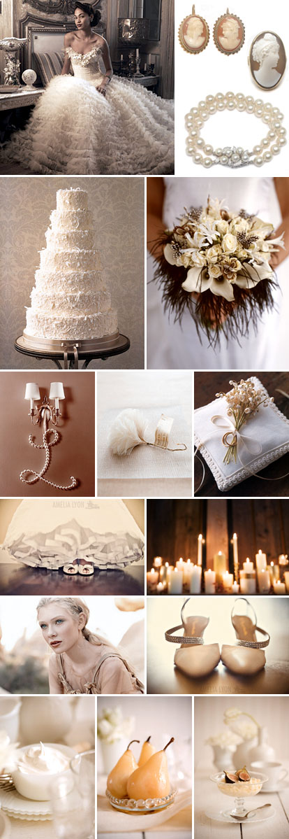 cream and white wedding color palette for a winter wedding cream and white wedding color palette for a winter wedding