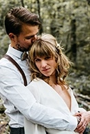 Scandinavian Fairy Tale Wedding at Foxfire Mountain House